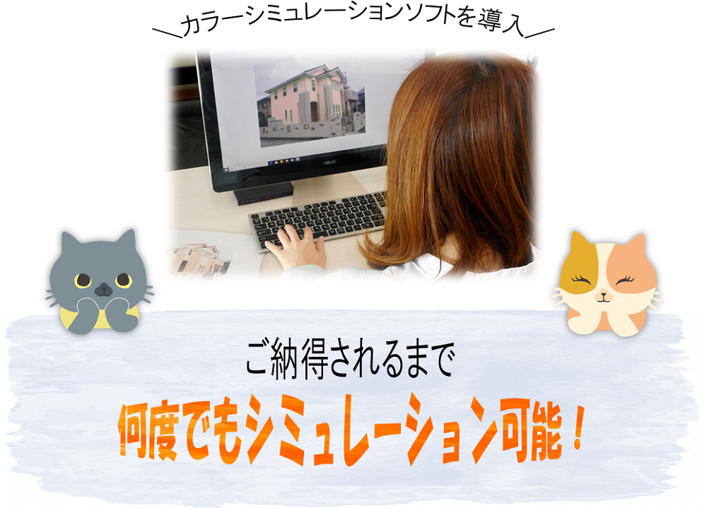 何度でもシュミレーション可能