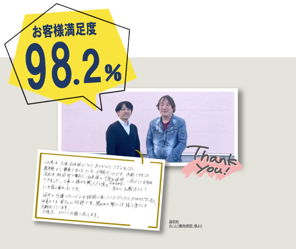 施工実績累計2000棟以上