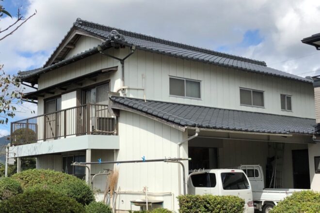 徳島県阿南市の屋根外壁塗装後,煌工房