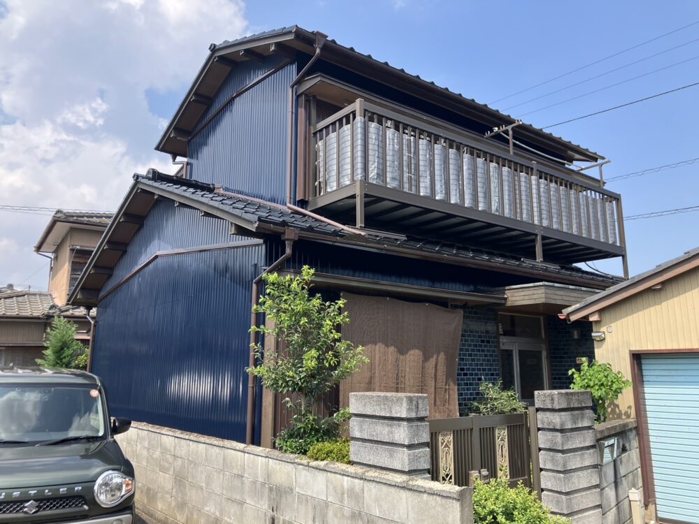 徳島市国府町K様邸 外壁塗装・屋根塗装工事 施工後の様子