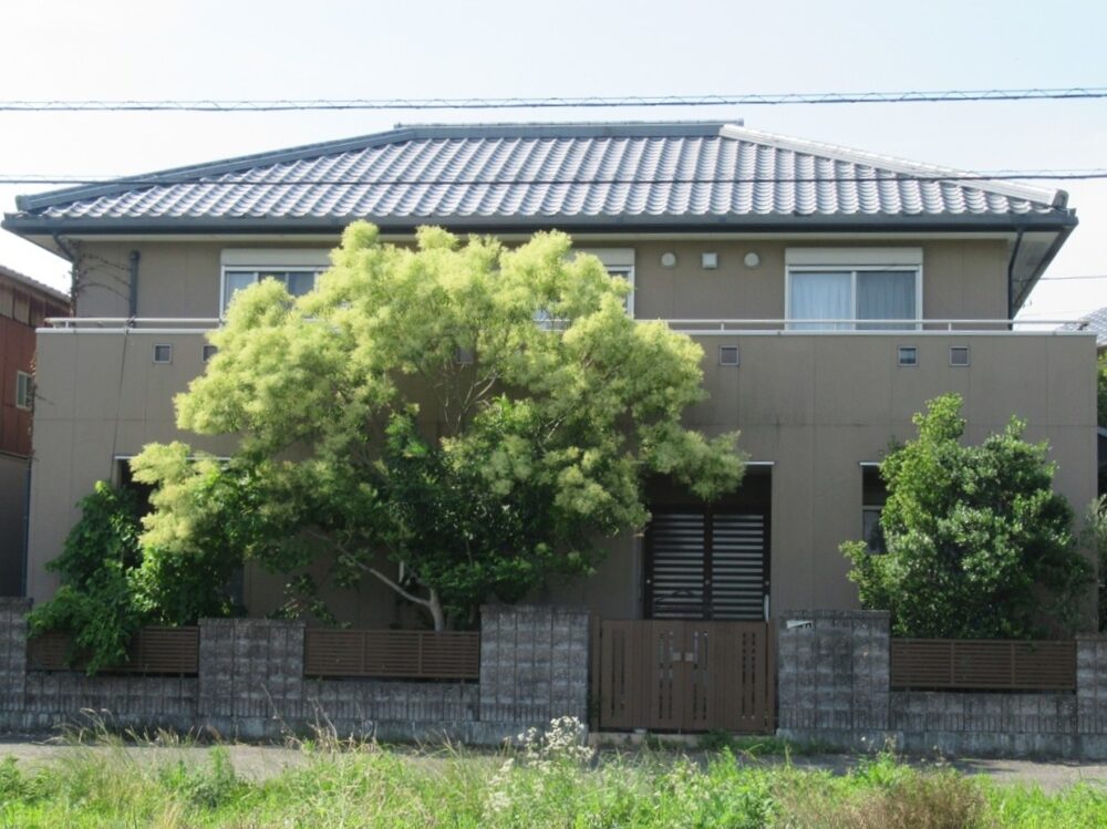 阿南市羽ノ浦町 外壁塗装 F様邸の施工前