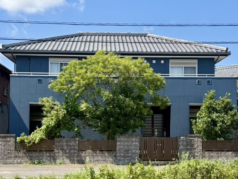 阿南市羽ノ浦町 外壁塗装 F様邸の施工前と施工後